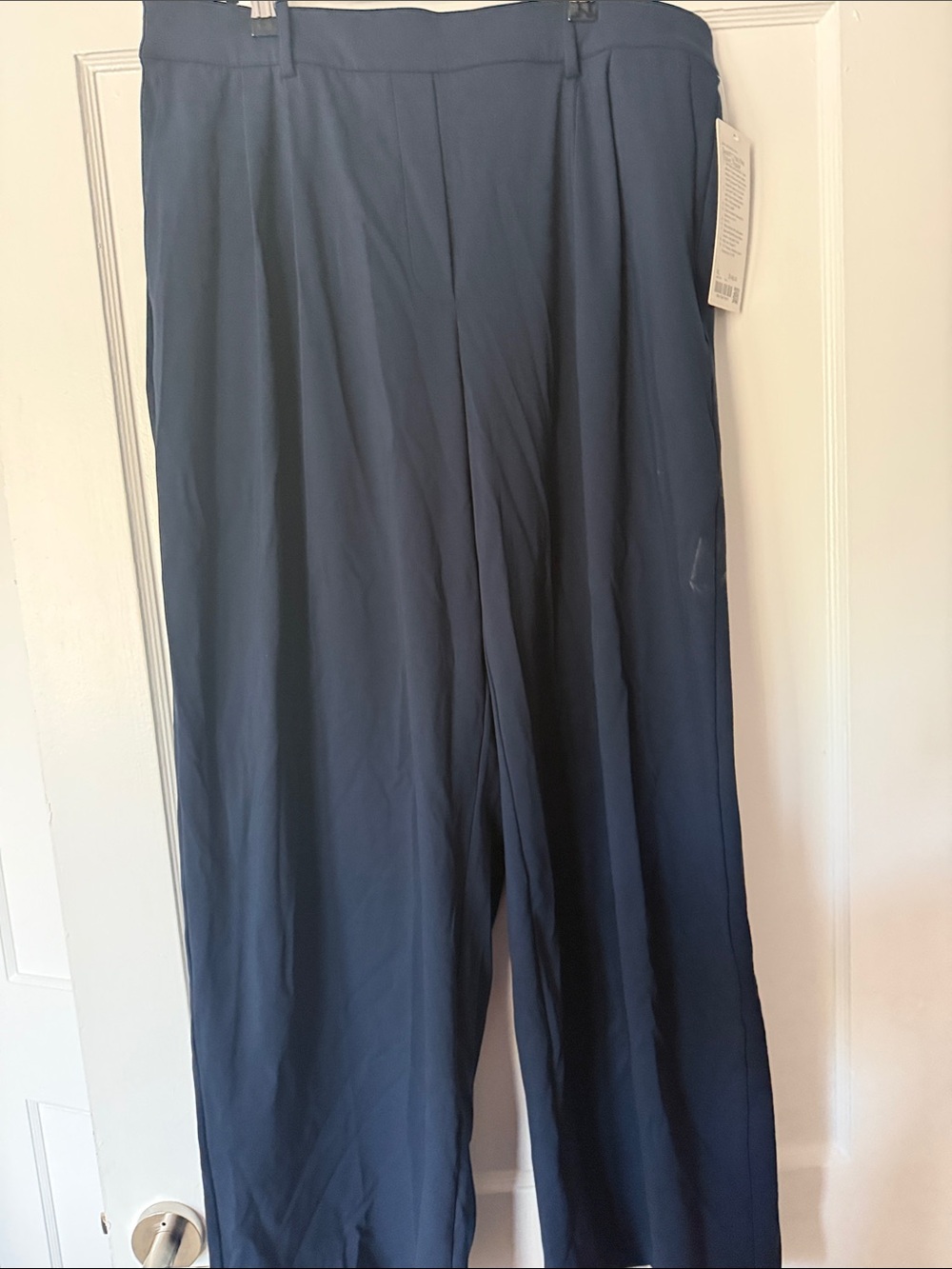 lululemon Navy Daydrift High-Rise Wide-Leg Trouser *Regular length